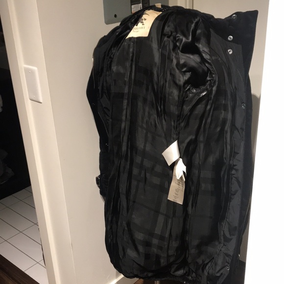 🔥sold 🔥Burberry velvet duck down puffer - small (as is) - Picture 11 of 17